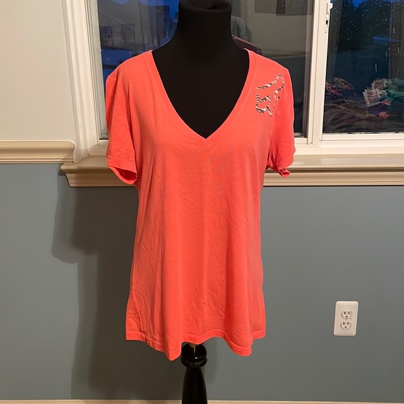 Fox size large super soft v-neck t-shirt. - Picture 1 of 4